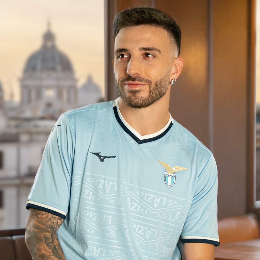 S.S. LAZIO HOME JERSEY 24/25 MEN Airy Blue